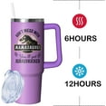 thumbnail image 4 of 30oz Mamasaurus Tumbler with Handle and Straw, Don''t Mess with Mamasaurus You''ll Get Jurasskicked, Coffee Mug Water Bottle Stainless Steel Cup, Mothers Day Christmas Birthday Gift, 4 of 6