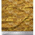 thumbnail image 1 of Soimoi Brown Cotton Duck Fabric Leopard,Snake & Wild Skin Decor Fabric Printed BTY 56 Inch Wide, 1 of 1