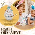 thumbnail image 1 of 6 INCH Bunny Tree Easter Decorations for Indoor Home Bedroom Office Decor Tabletop Bunny Rabbit Tree Home Decoration, 1 of 8