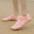 thumbnail image 4 of Dakaela Water Shoes for Men Women Swim Beach Hiking Barefoot Socks Quick Dry Aqua Sneakers Pink 5.5, 4 of 7