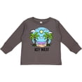 thumbnail image 3 of Inktastic Summer Vacation in Key West Boys or Girls Long Sleeve Toddler T-Shirt, 3 of 5