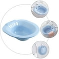 thumbnail image 3 of LOLIPPYY Lot de 1 Bassin de Bain en Plastique Bleu pour Récupération Post-Partum, 3 of 8