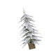 thumbnail image 4 of Adorno de árbol de Navidad artificial con copos de nieve, centro de mesa, árbol de Navidad Altura 60cm, 4 of 9