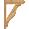 thumbnail image 3 of Ekena Millwork 6"W x 20"D x 28"H Funston Rough Sawn Craftsman Outlooker, Western Red Cedar, 3 of 4