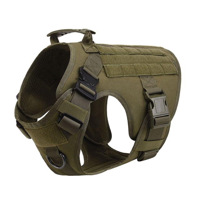 Arnés antitirones para perros grandes, chaleco táctico militar para perros, pastor alemán, dóberman, labrador, producto de entrenamiento para perros de servicio.