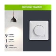 thumbnail image 5 of Variateur LED, Variateur Encastré pour LED Dimmable et Halogène, Variateur 5-300 W LED, Ph, 5 of 5