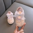 thumbnail image 2 of NOKIO Kids' Summer Shoes Summer Girls' Sandals Korean Edition Little Girls' Pearl Open Toed Princess Shoes Little Medium And Big Children's Performance Shoes, 2 of 7