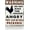 Warning Chickens, variant on Funny Chicken Metal Sign Relax We're All Crazy Sarcastic Home Office Decor Farmhouse Chicken Decoration Funny Sign for House 12x8inch