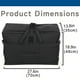 thumbnail image 5 of Bolsa de lona Arxus Large, 120 L, impermeable, con funda tipo trolley, 5 of 8