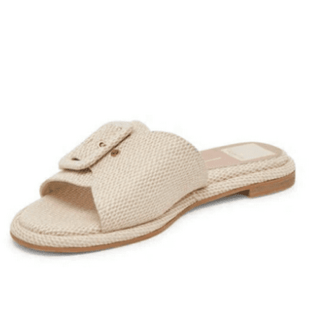 

DOLCE VITA Women s Ivory Anjani Slide Sandal 7.5