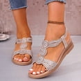 thumbnail image 1 of WILLBEST Sandalias De Plataforma Para Mujer, Chanclas Casuales, Sandalias, Chanclas De Playa Para Mujer, Zapatos De Mujer, Pantuflas Para Mujer, 1 of 5