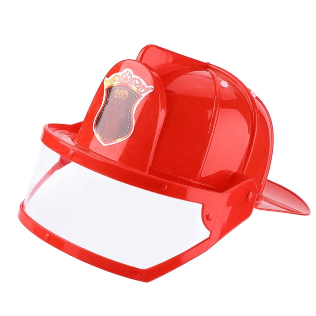 Kit de 5 piezas de juguetes de cosplay de bombero para niños, casco, extintor, intercomunicador, hacha, llave inglesa
