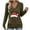 Army Green, variant on Women's Christmas Print Pullover, Long Sleeve Shirts for Women Casual Festive Holiday Tops