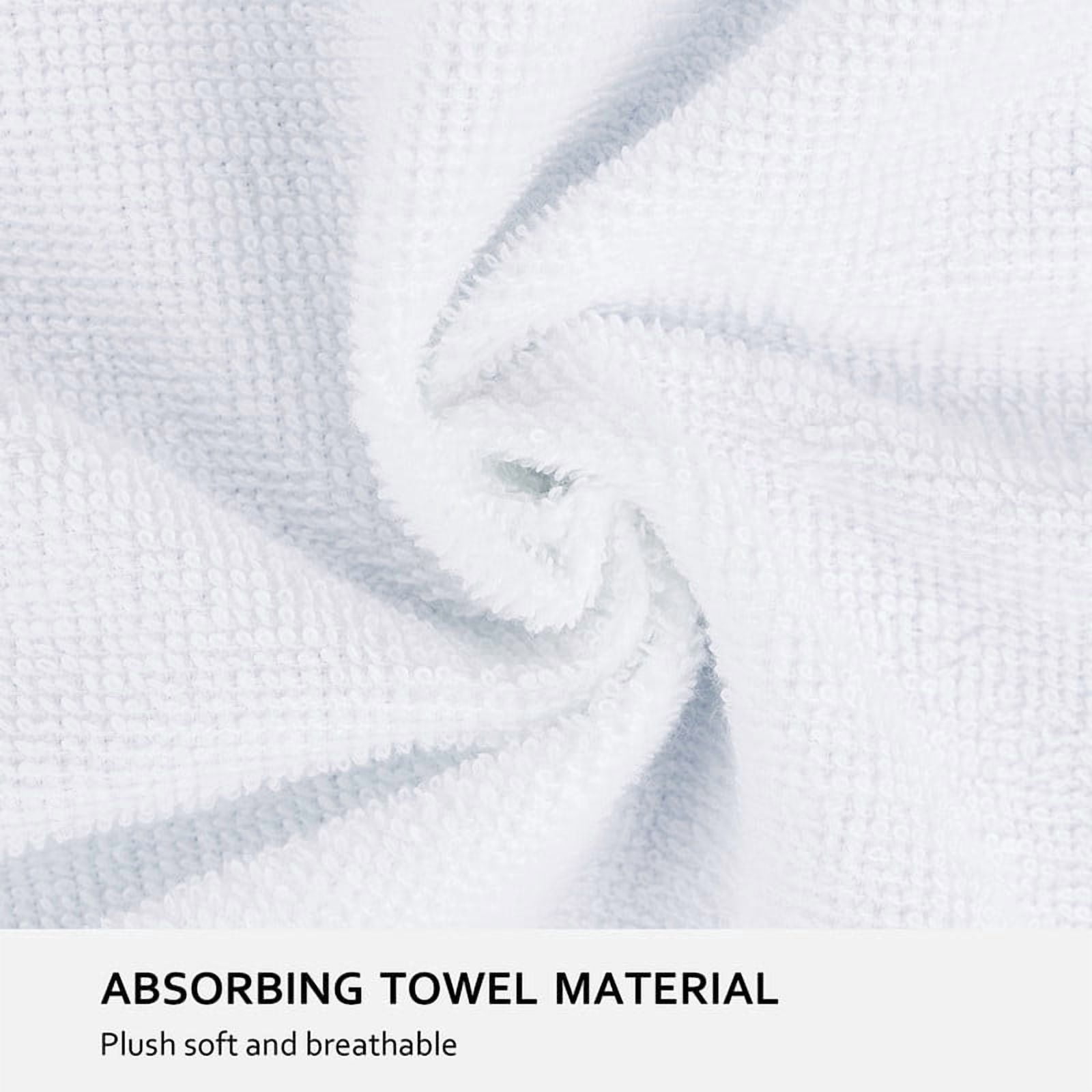 JML 100% Cotton Beach Towel,Soft & Quick-Dry Pool Towel,Perfect for Beach,Swimming,28"x58"