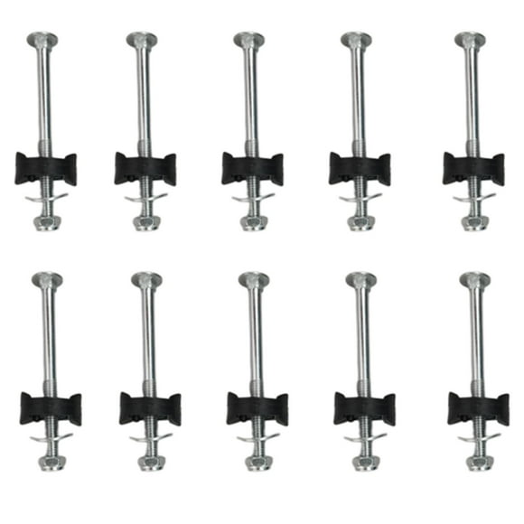 Tornillo de trampolín 10 piezas de Fijación para cama elástica Sunnimix