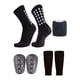 thumbnail image 3 of Calcetines de fútbol antideslizantes, prácticos, transpirables y fáciles de usar, almohadillas protectoras. Negro, 3 of 9