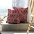 thumbnail image 6 of LALILO Throw Pillow Covers Geometric With Zigzags Triangles Book Cushion Cover 18" x 18", 2 Pack, 6 of 6