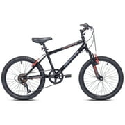 BCA Kobra Bicycle 20" Wheels, Youth Ages 7-14, Black