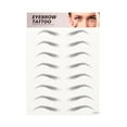 thumbnail image 1 of Tatuaje Pegatinas para cejas Cejas permanentes a prueba de agua Tatuajes de cejas de imitación MABOTO  Etiqueta engomada de la ce, 1 of 7