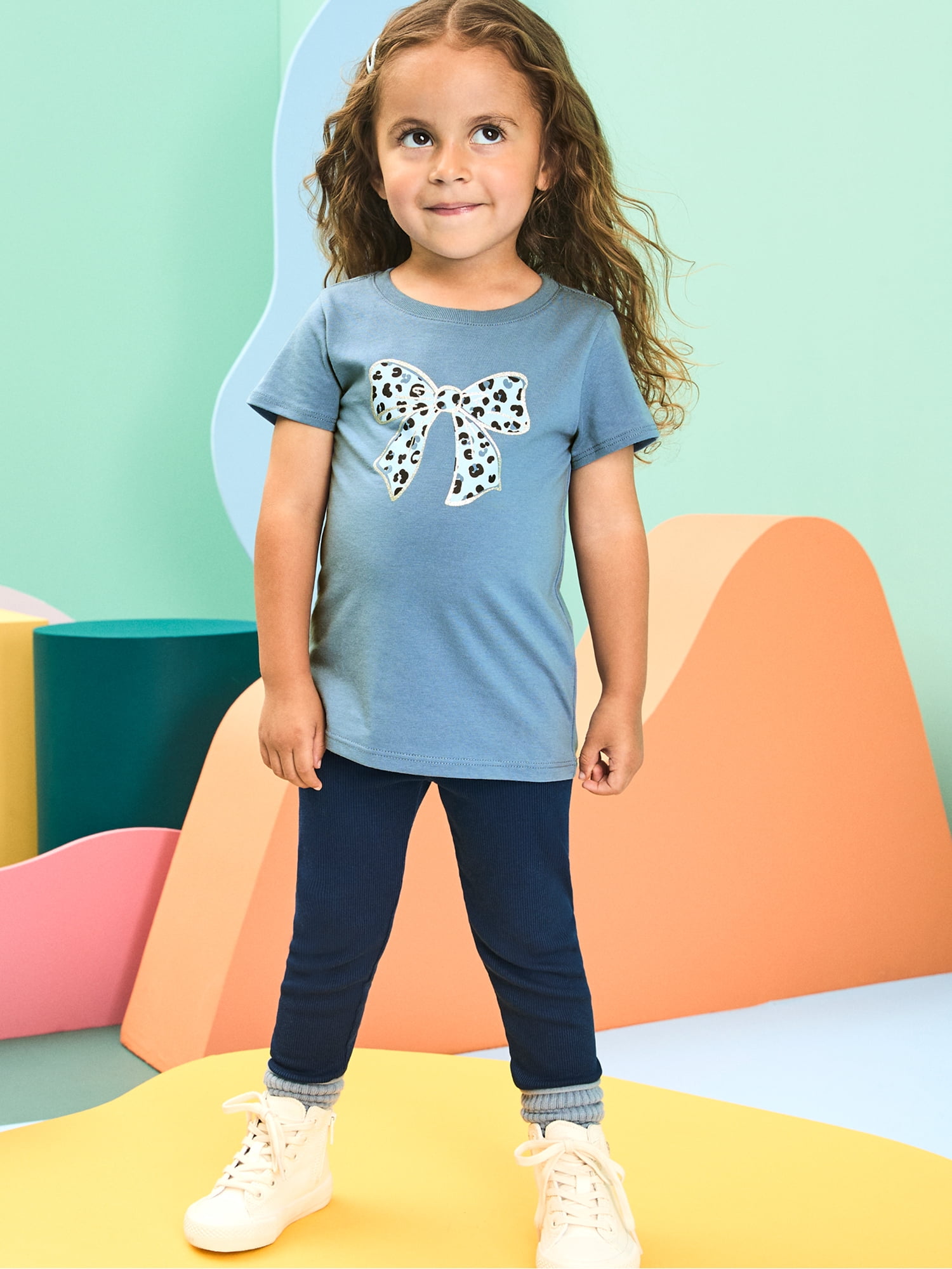 Garanimals Baby & Toddler Girls Leggings, Single & 3-Pack, Sizes 0-6T