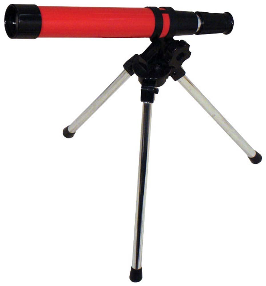 30x Captain's Red Telescope Tripod (ToolUSA MG00909)