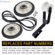 thumbnail image 3 of Kit de reparación de secadora Seentech 4392065 para Whirlpool y Kenmore, 3 of 7