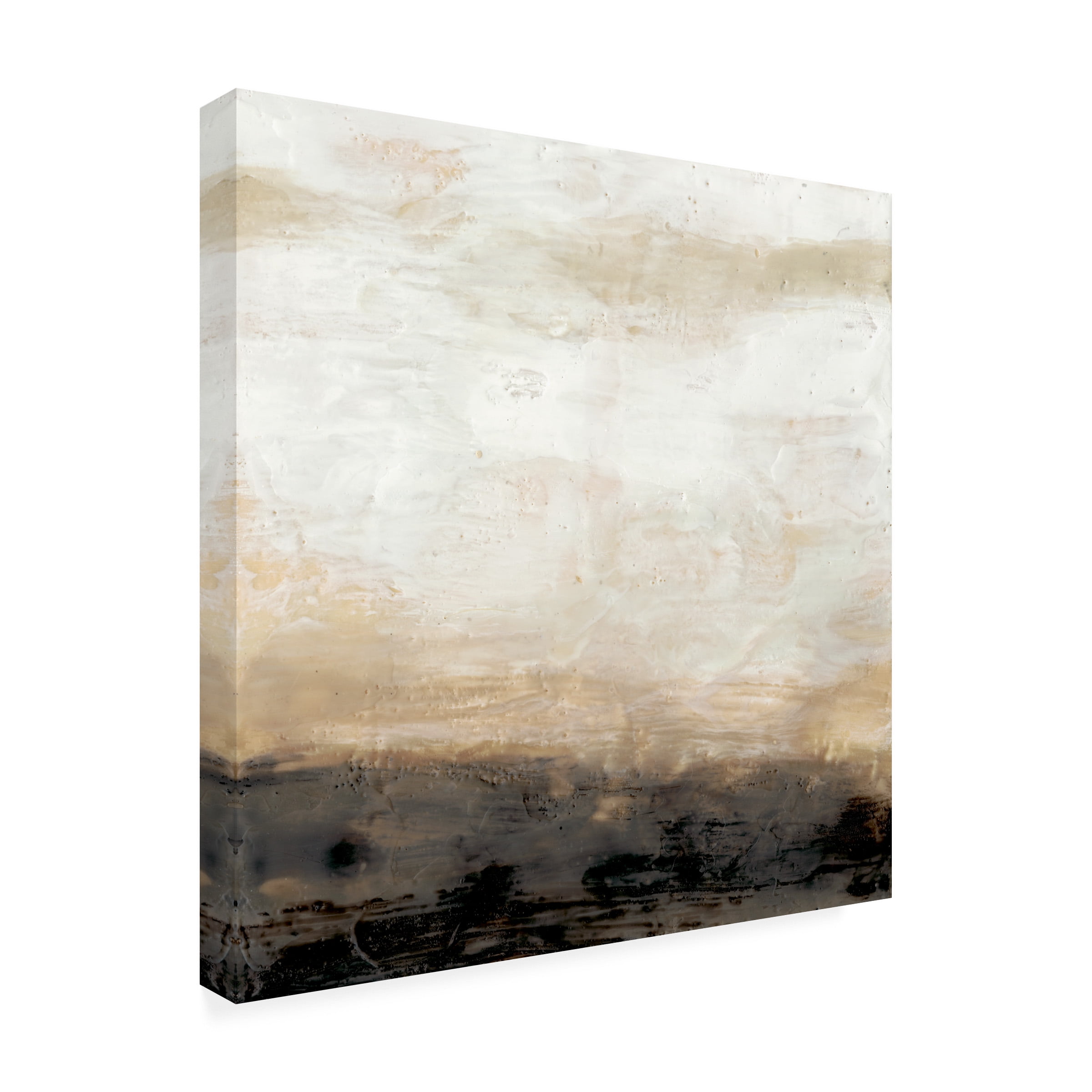 Trademark Fine Art Jennifer Goldberger Umber Land II Canvas Wall Art - 35x35