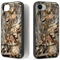 CoverON Design For Apple iPhone 16e Phone Case, Flexible Rubber Slim TPU Cover, Fall Camouflage