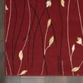 thumbnail image 6 of Nourison Grafix Transitional Botanical Red 2'3" x 7'6" Area Rug, (8' Runner), 6 of 7