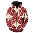 thumbnail image 1 of Sudadera con capucha estilo nacional retro para hombre, con cremallera, estilo Harajuku, divertida, de manga larga, con estampado 3D, chaquetas con capucha, estilo hip hop., 1 of 6