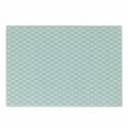 thumbnail image 1 of Pale Blue Cutting Board, Elliptical Shapes with Star Like Inside Wavy Bold Chain Pattern, Decorative Tempered Glass Cutting and Serving Board, Small Size, Pale Blue White, by Ambesonne, 1 of 1