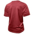 thumbnail image 2 of Men's Striped Solid Color Short Sleeve Top, Comfortable, Suitable for Daily and Multiple Settings, 2 of 8