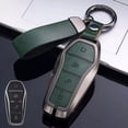 thumbnail image 1 of Zinc Alloy Leather Car Key Fob Case Cover Bag For BYD Song Qin Han EV FOR Tang, 1 of 5