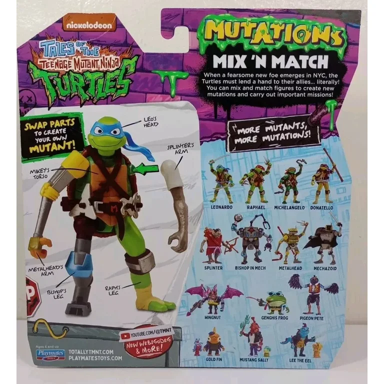 Tales of Teenage Mutant Ninja Turtles: Mutations Mix and Match 4.5