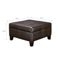 thumbnail image 7 of River Street Designs Square Storage Ottoman, Living Room Furniture, Espresso, 7 of 7
