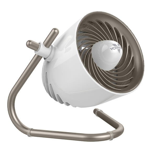 Ventilador circulador de aire Vornado Pivot de 6 pulgadas y 3 velocidades, color champán