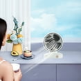 thumbnail image 6 of 3-speed Usb Rechargeable Desktop Handheld Small Fan - Portable for Home, Outdoor Use, Suitable for Adults, Travelers Staying Cool On-the-go, by Ukhbmc, 6 of 8