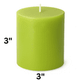 thumbnail image 3 of Candles for Home Scented - 3 Pack Scented Candles - Eucalyptus Scented - Pillar Candles, 3 of 6