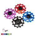 thumbnail image 3 of Mosiee 13T Bearing Mtb Bicycle Rear Guide Wheel Road Bike 8/9/10/11 Speed Rear Derailleur Bearing Pulley Roller Cycling Repair Parts, 3 of 9