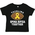 thumbnail image 3 of Inktastic Spina Bifida Awareness Ribbon Boys or Girls Toddler T-Shirt, 3 of 5