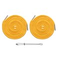 thumbnail image 1 of Uxcell 2pcs Cordones de Reemplazo de 51" para Sudadera con Enhebrador Fácil para Sudaderas, Pantalones de Chándal, Chaquetas, Pantalones, Gorras, Abrigos, Bolsas, Amarillo Oscuro, 1 of 7