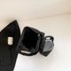 thumbnail image 2 of Conjunto de bolsos de 2 piezas para mujer, bolso de hombro acolchado informal, bolso de compras de invierno (negro), 2 of 8