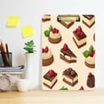 thumbnail image 2 of FORMRS Acrylic Clipboard with Low Profile Clip Standard A4 Letter Size, 12.5" x 9", Strawberry Cake, 2 of 8