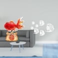 thumbnail image 2 of Escultura acrílica de peces koi Feng Shui con espejo, decoración de pared extraíble para escritorio, ideal para el hogar, la oficina, la entrada o com, 2 of 8