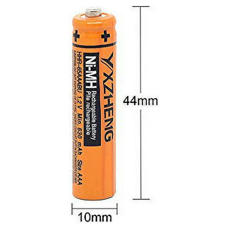 YXZHENG 8X AAA Battery HHR-65AAABU for Panasonic Cordless