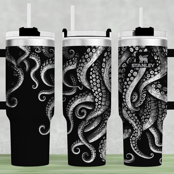 Octopus Tumbler for Stanley 40oz Tumbler