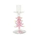 thumbnail image 2 of Portavelas de cristal para decoración de coronas de árbol de Navidad | Soporte para velas transparente para decoración navideña del hogar | Adorno para chimenea de mesa de cena romántica, 2 of 7