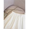 thumbnail image 6 of Women Solid‑Color Drawstring‑Waist Casual Skirt, Lightweight Spring‑Summer Daily Skirts, 6 of 10