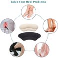 thumbnail image 2 of Plantillas Inserciones en el talón Almohadillas Protectores de talón para rellenar el espacio del talón para adaptarse a los zapatos oso de fresa Electrónica, 2 of 4