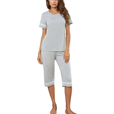 

FEREMO Plus Size Sleep Shirt Womens Sleepwear House Suit for Women